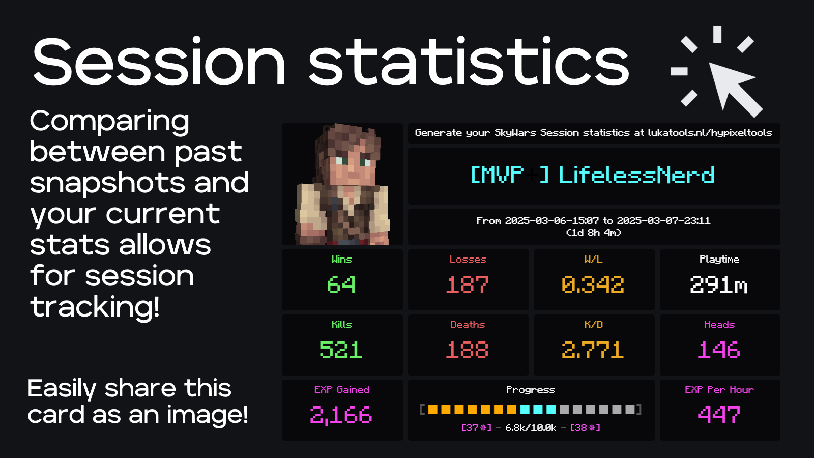 Preview image about session tab